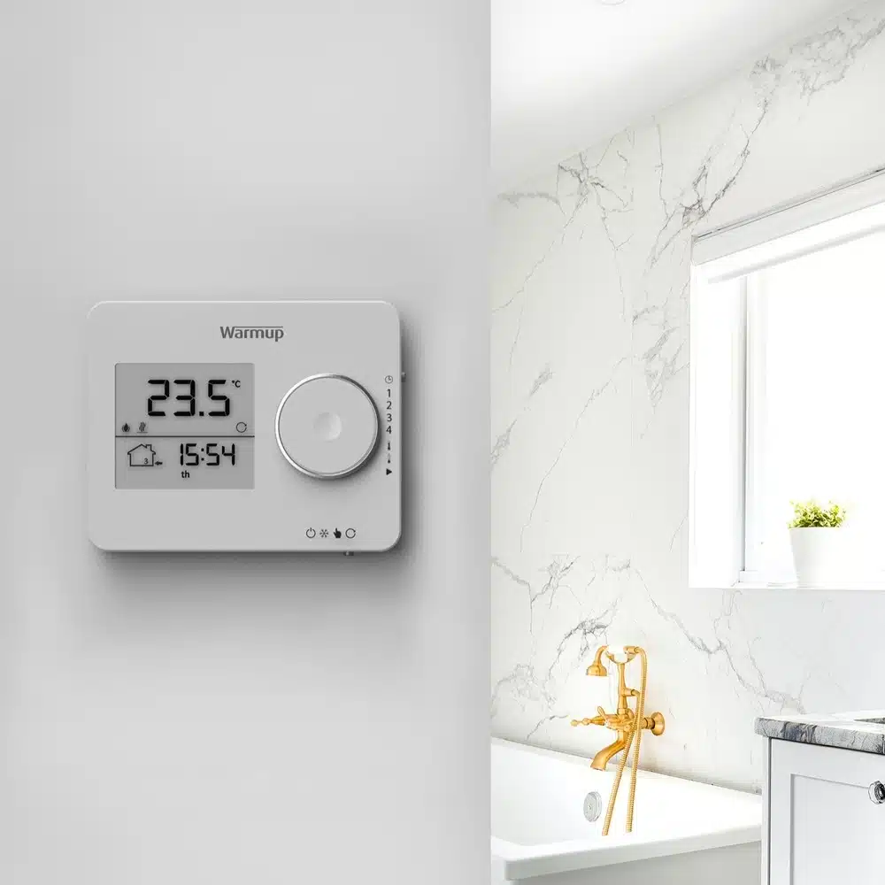Badezimmer mit Tempo Thermostat